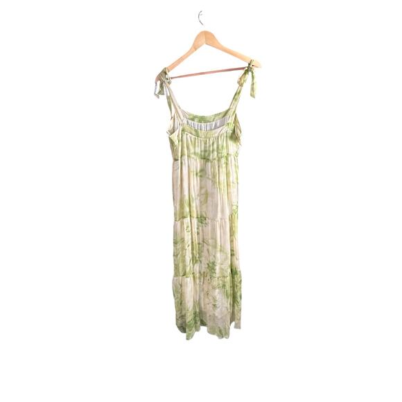 Line & Dot Green Tie-Dye Maxi Dress - Picture 6 of 11